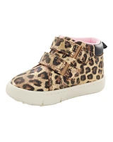 Every Step® First Walker Cheetah Print High-Top Sneakers