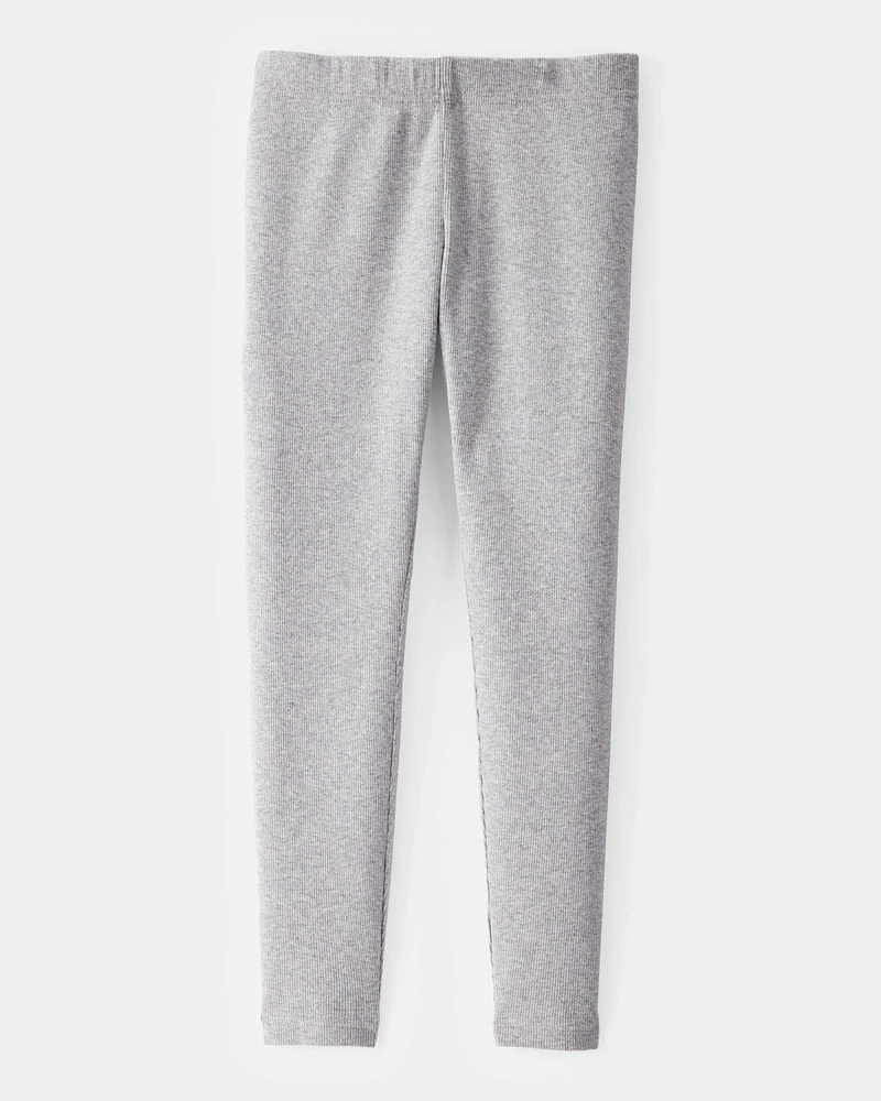Kid Ribbed Leggings
