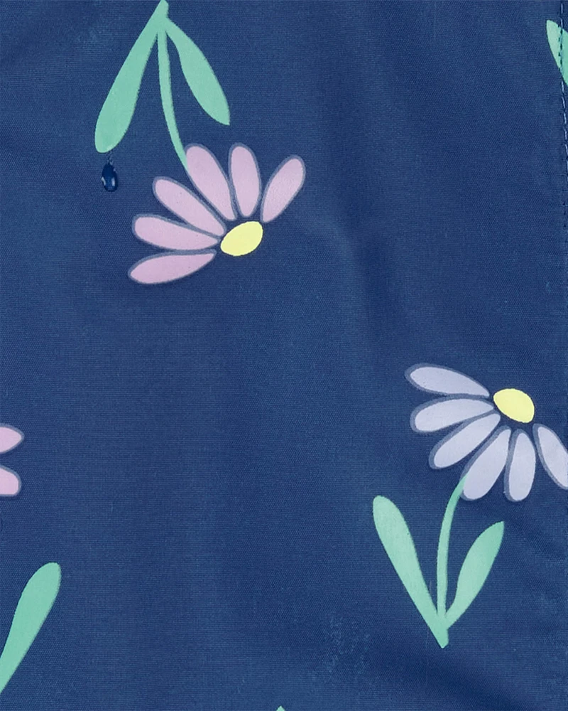 Toddler Colour Changing Rain Jacket - Navy