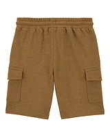 Kid Pull-On Knit Cargo Shorts