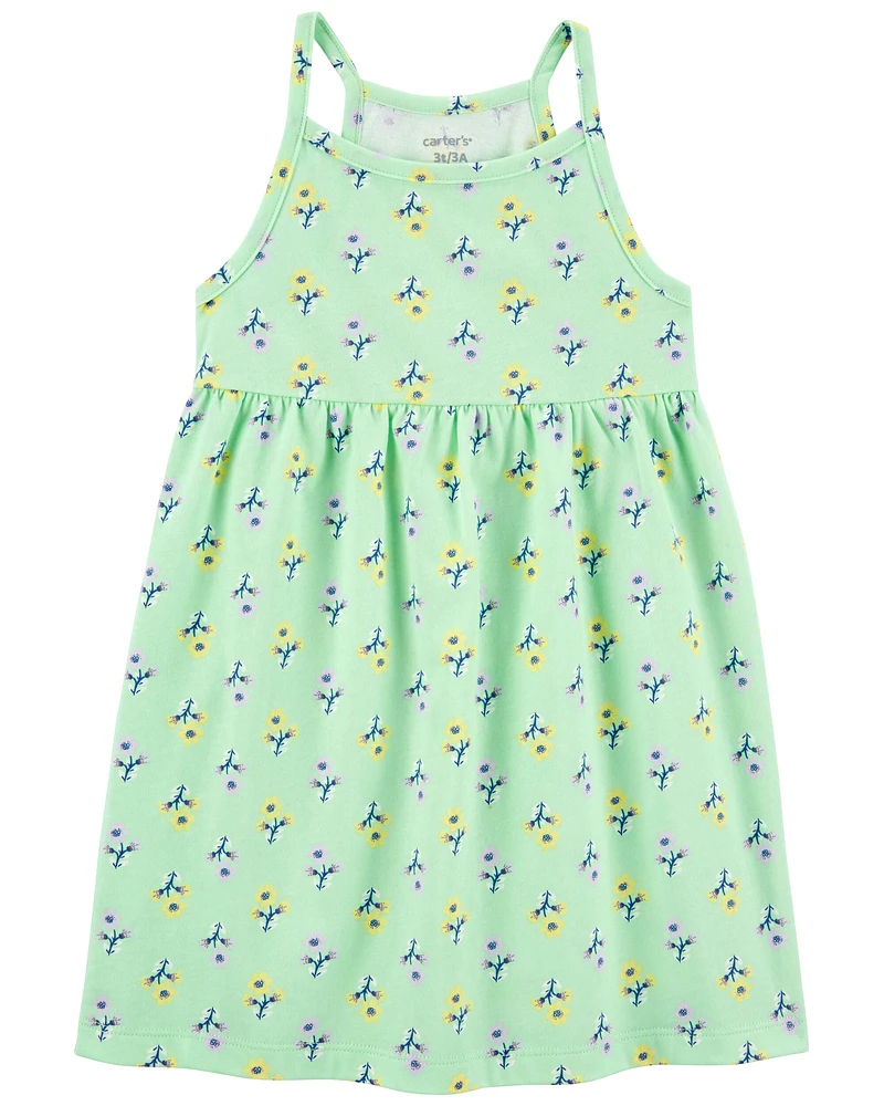 Toddler Floral Tank Dress