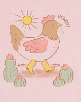 Baby 2-Piece Western Chicken 100% Snug Fit Cotton Pyjamas