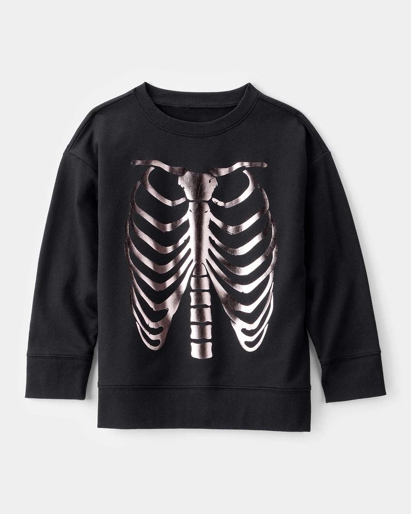 Kid Skeleton Long-Sleeve Graphic Tee
