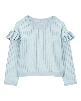 Toddler Ribbed Long-Sleeve Sweater