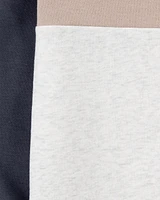 Kid Colourblock Fleece Sweatshirt