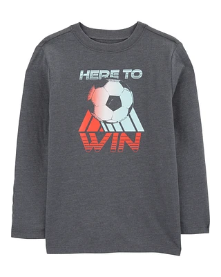 Kid Soccer Graphic Tee