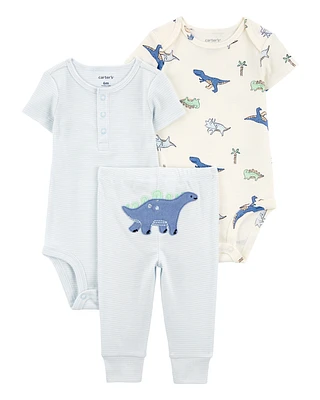 Baby 3-Piece Dinosaur Little Outfit Set