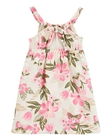 Toddler Floral Sleeveless Dress