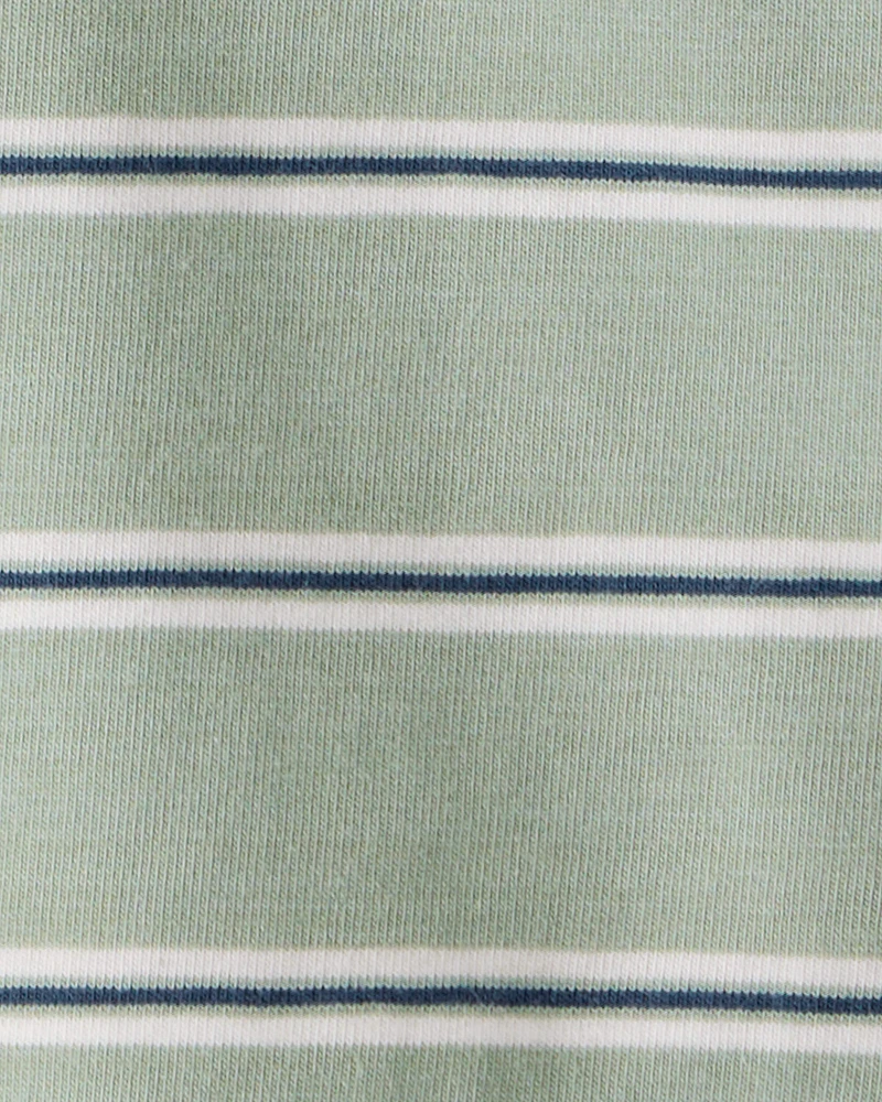Baby 3-Pack Organic Cotton Long-Sleeve Stretch Jersey Tees
