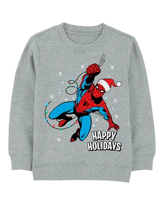 Kid Spider-Man Christmas Pullover