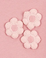 Baby Short-Sleeve Fashion Top - Pink