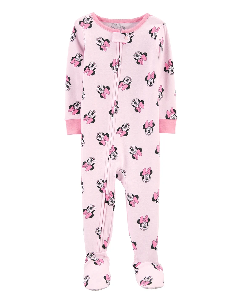 Toddler 1-Piece 100% Snug Fit Cotton Footie Pyjamas