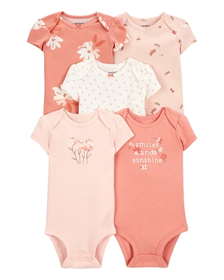 Baby 5-Pack Short-Sleeve Original Bodysuits