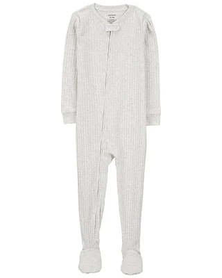 Toddler 1-Piece Cotton Blend Footie Pyjamas