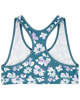 Kid Floral Sports Bra