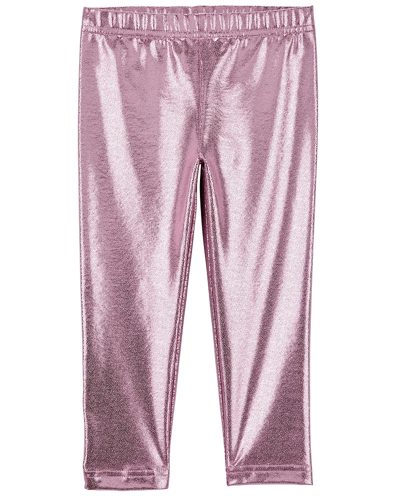 Baby Metallic Leggings