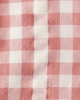 Baby Gingham Top Made With Organic Cotton