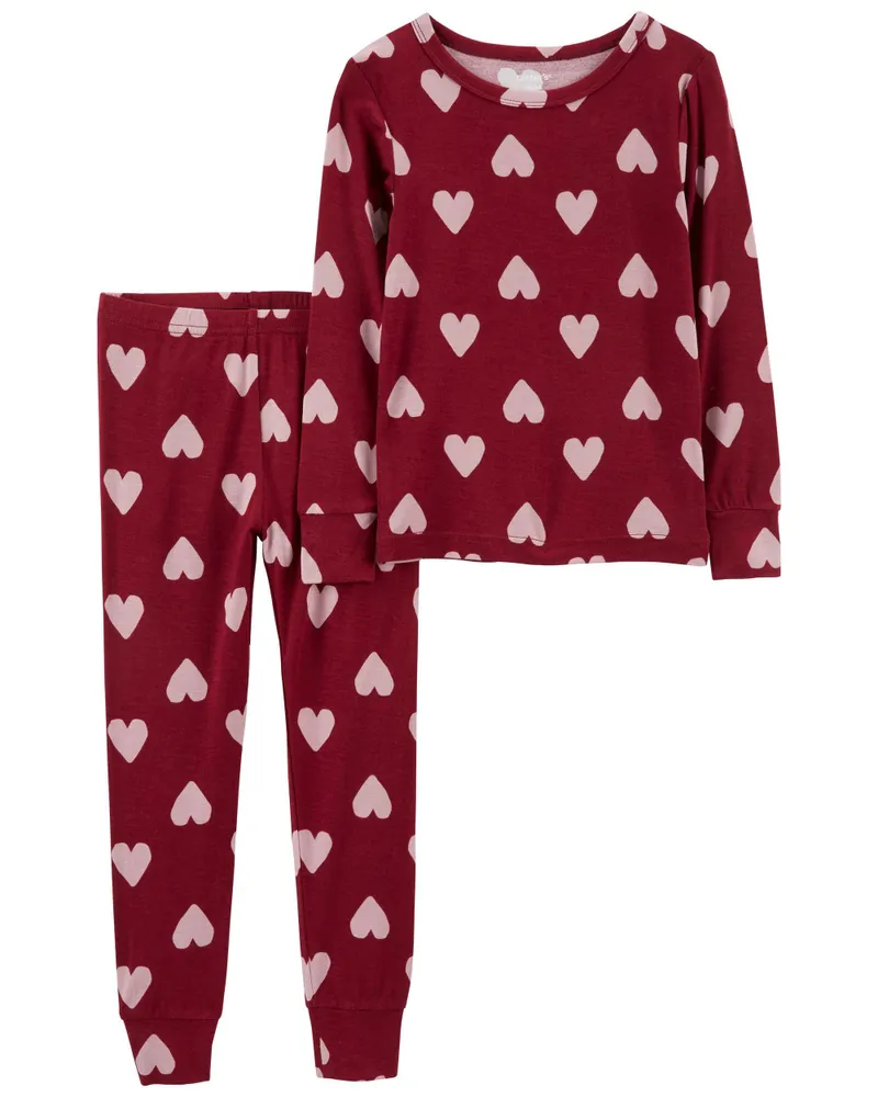 Carters Oshkosh 2-Piece Floral Fleece PJs