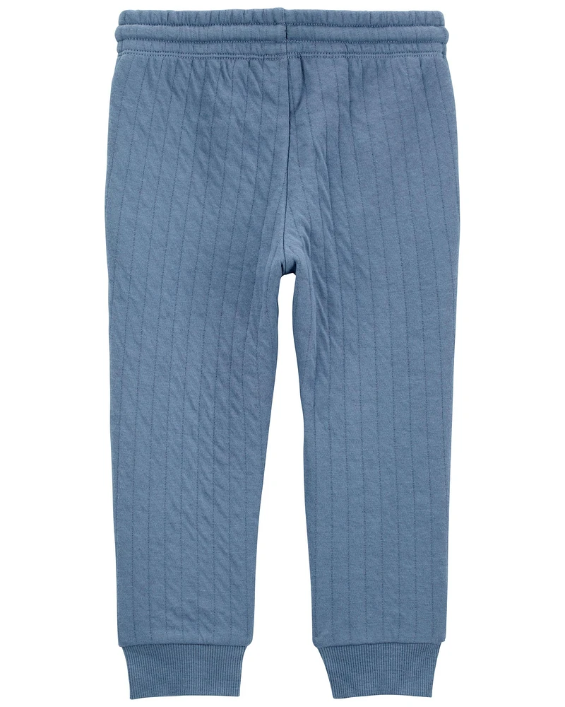 Baby Pull-On Quilted Joggers