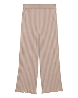 Kid Sweater Knit Pull-On Flare Pants