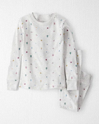 Toddler Organic Cotton Pyjamas Icon Town Print
