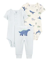 Baby 3-Piece Dinosaur Little Outfit Set