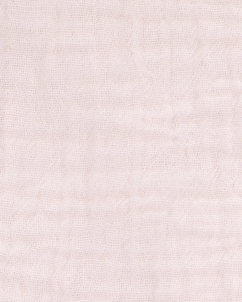 Toddler Solid Sleeveless Fashion Top - Pink