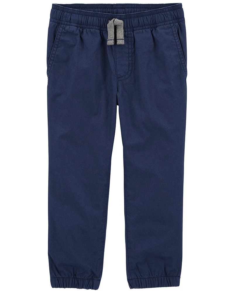 Baby Pull-On Poplin Pants