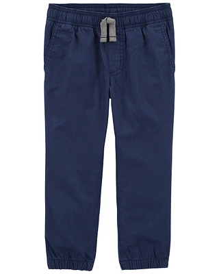 Baby Pull-On Poplin Pants