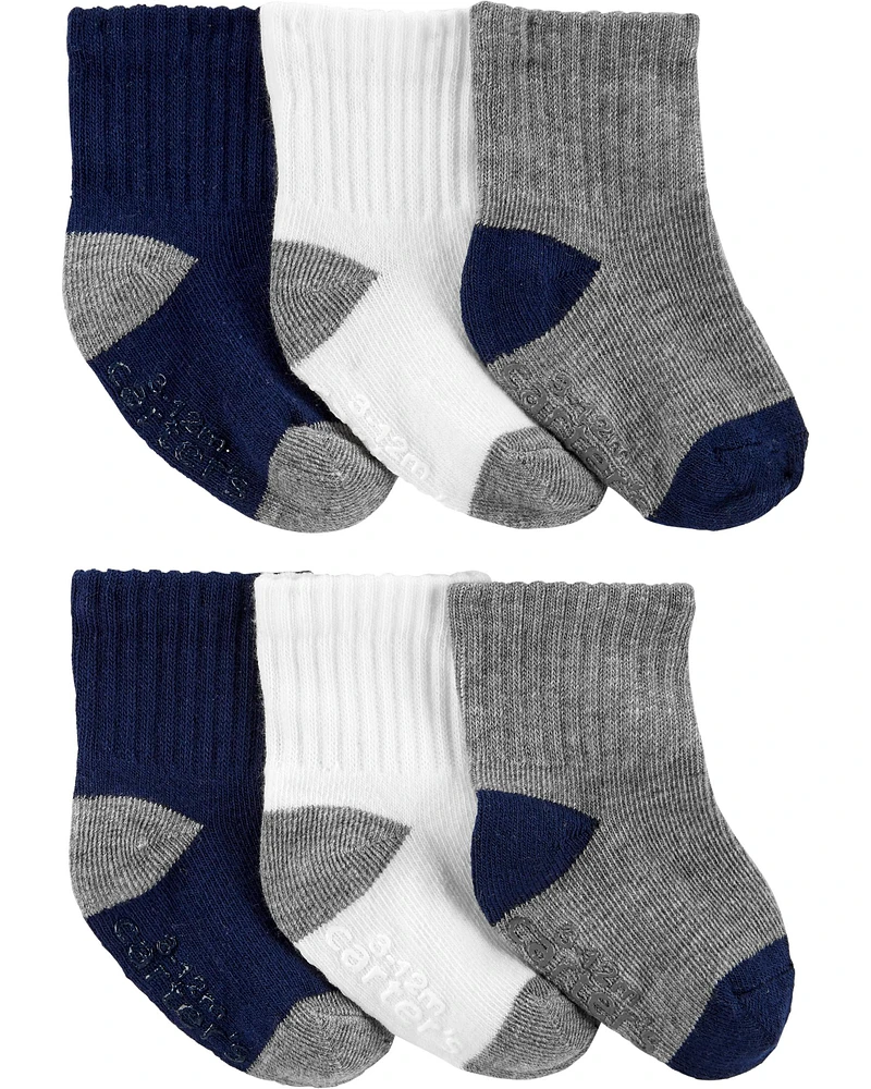 Baby 6-Pack Crew Socks