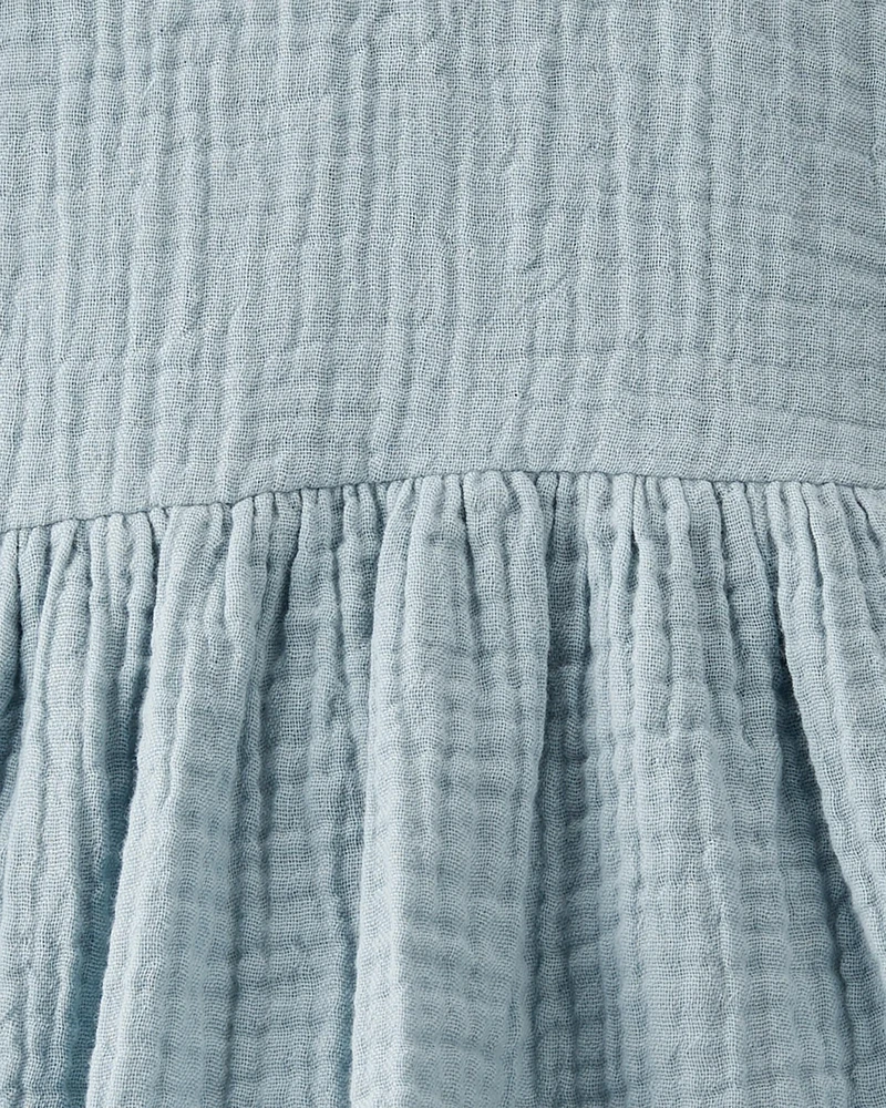 Baby Organic Cotton Gauze Dress