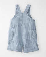 Toddler Organic Cotton Gauze Shortall