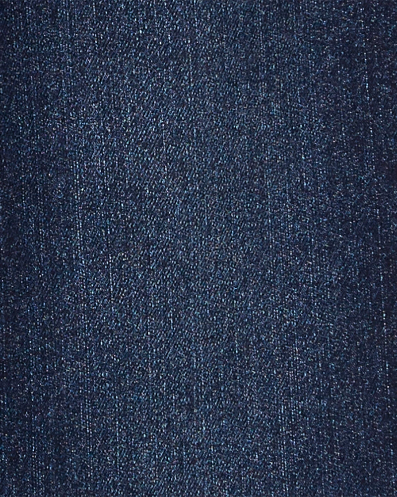 Kid 
Knit-Like Denim Drawstring Jeans