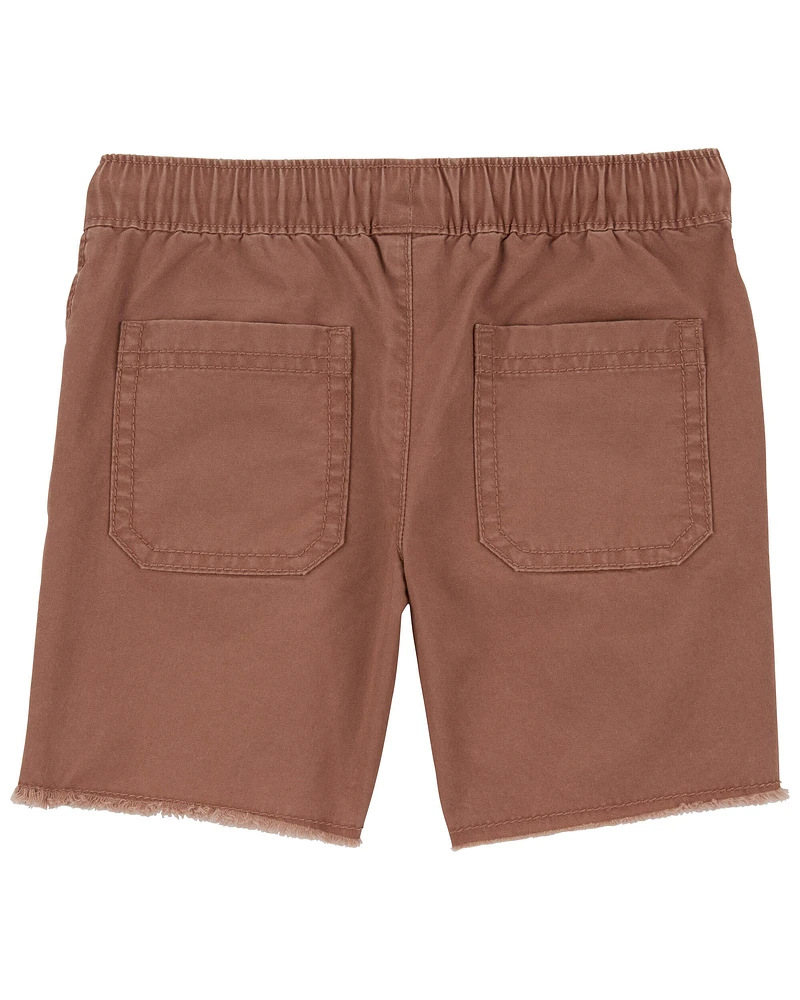 Toddler Pull-On Poplin Shorts