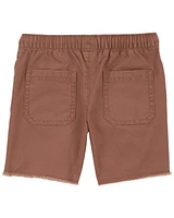 Toddler Pull-On Poplin Shorts