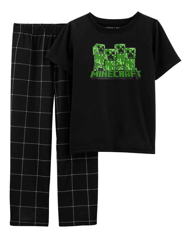 Kid 2-Piece Minecraft® Loose Fit Pyjamas