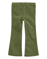 Baby Flare Pull-On Twill Pants