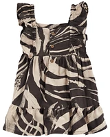 Baby Zebra Print Dress