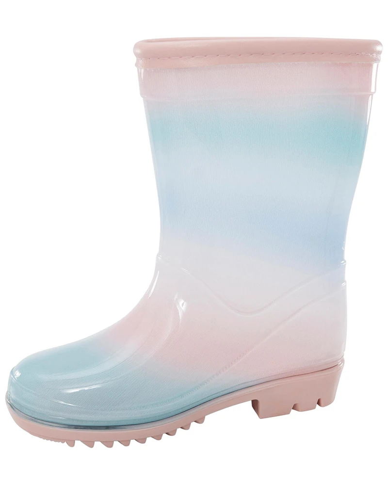 Toddler Rainbow Rain Boots