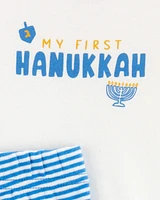 Baby 2-Piece My First Hanukkah Outfit Set