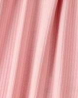 Baby Solid Bodysuit Dress - Pink