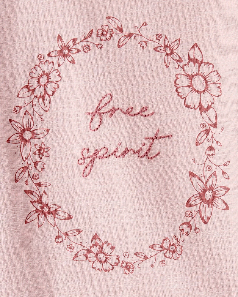 Baby Organic Cotton Free Spirit Long-Sleeve Jersey Tee