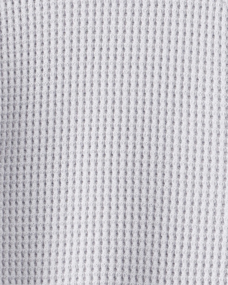 Toddler 2-Pack Waffle Knit Long-Sleeve Tees Made with Organic Cotton