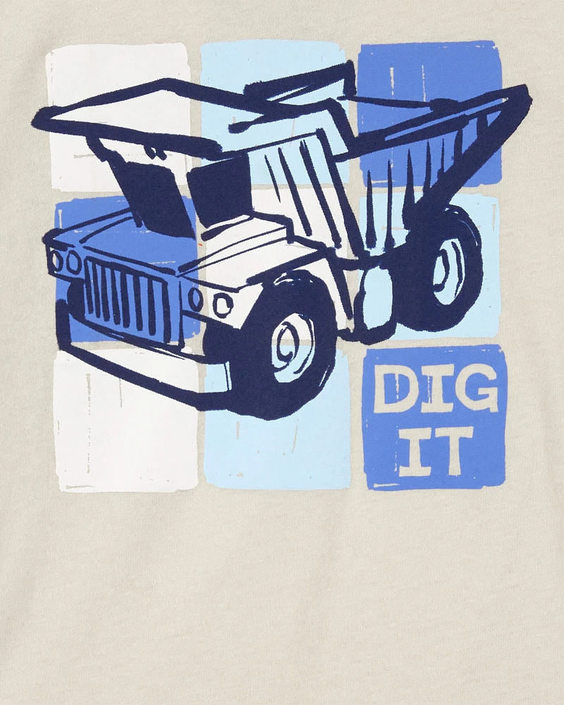Construction Dig It Graphic Tee