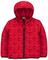 Kid Spider-Man Puffer Jacket