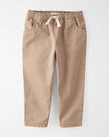 Toddler Organic Cotton Pants Toasty Hazelnut