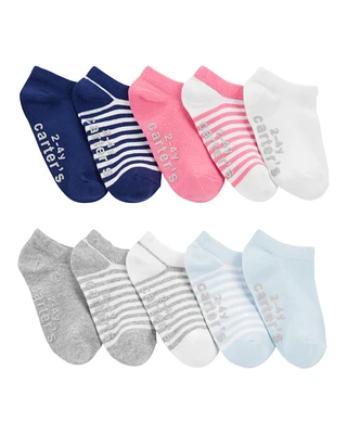 Toddler -Pack No-Show Socks