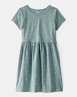 Kid Heart Print Dress
