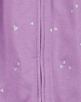 Baby Long-Sleeve Jumpsuit - Purple