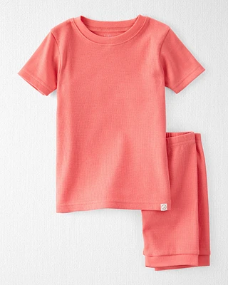 Toddler Organic Cotton Pyjamas Set Pink